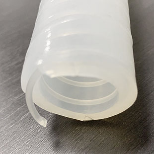 TYPE SPSD - Transparenter Kunststoff spiralverstärkter Silikonschlauch