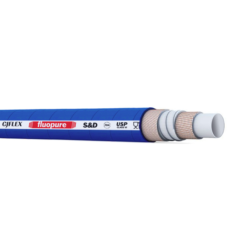 CJFLEX fluopure - High Purity PFA Lined Gummischlauch