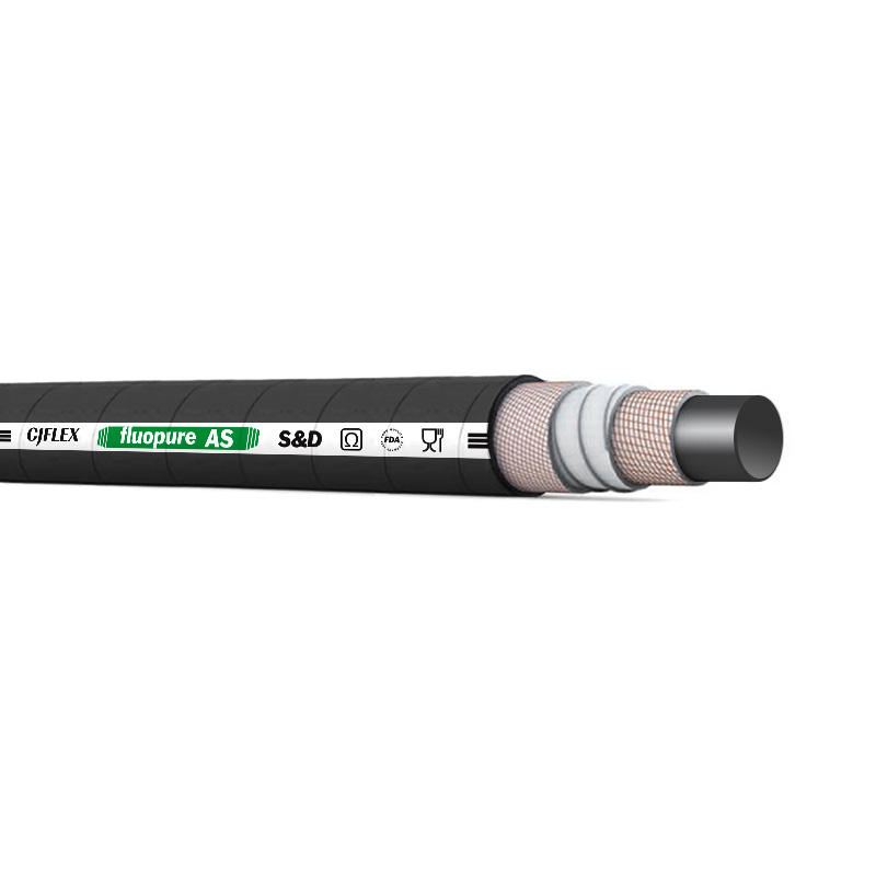 CJFLEX fluopure AS - Leitfähiger PTFE-Kautschukschlauch