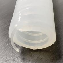 TYPE SPSD - Transparenter Kunststoff spiralverstärkter Silikonschlauch