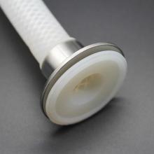 CJFLEX Platinausgehärteter Silikonschlauch mit Tri-Clamp-Auskleidungsmontage